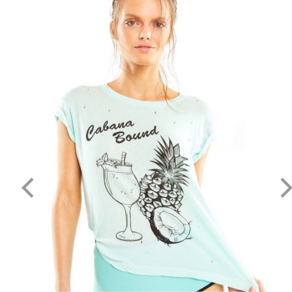 Wildfox Cabana Bound Tee - Mint